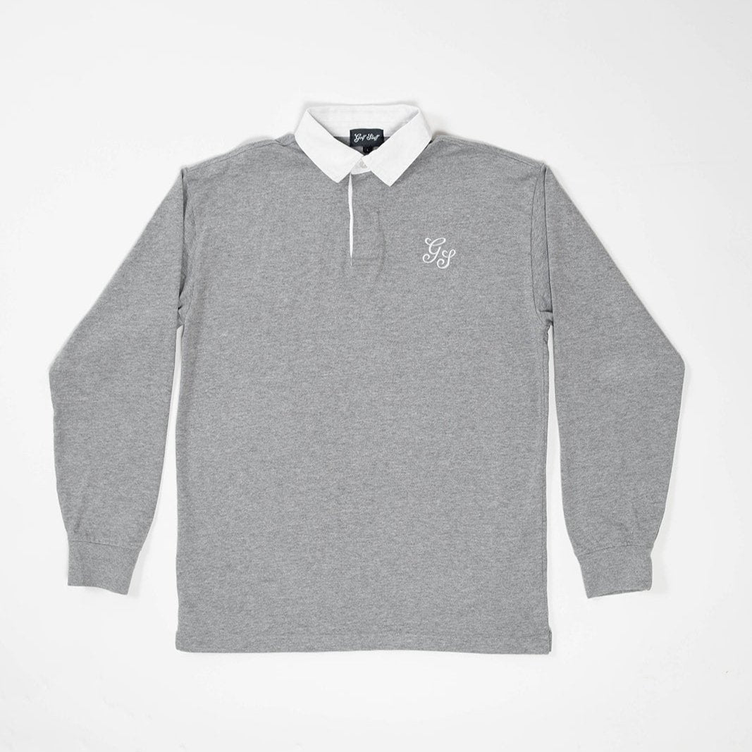 Golf Stuff - Grey Long Sleeve Polo